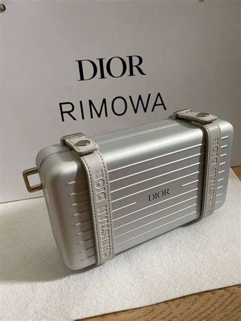 dior rimowa carry on|Dior x Rimowa clutch.